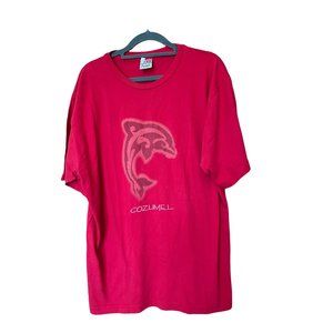 Palmas Sportswear & Souvenirs Cozumel Dolphin T Shirt Large